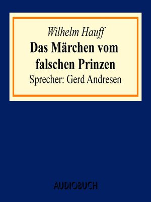 cover image of Das Märchen vom falschen Prinzen